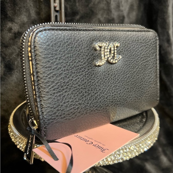 🖤🖤NWT-JUICY COUTURE LIQUORICE “NO RULES EVERYTHING” MULTI COMPARTMENT BIFOLD🖤🖤 - Picture 8 of 16